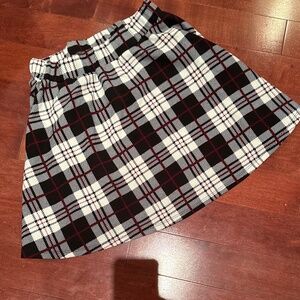 Women’s plaid skirt